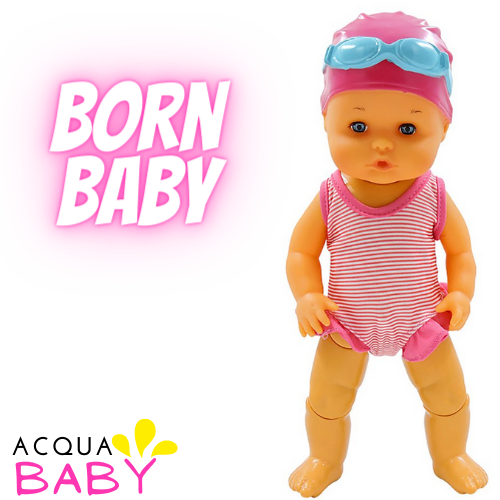 Boneca nadadora - Acqua Baby